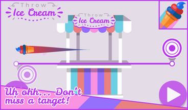 Throw Ice Cream Image