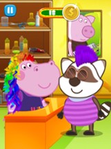 Hair Salon Hippo Fun Game Image