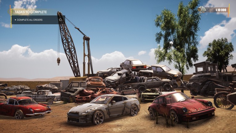 Junkyard Garage Simulator screenshot