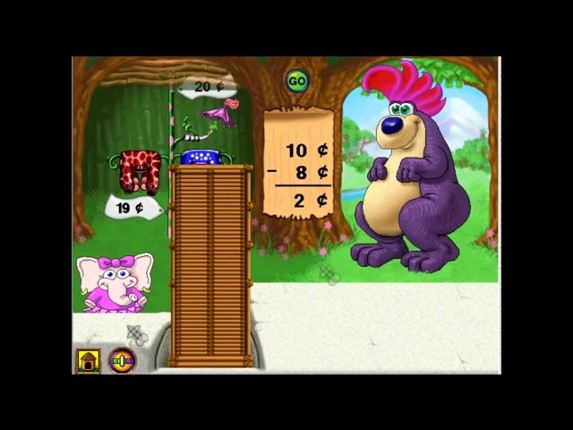 Mighty Math Zoo Zillions screenshot