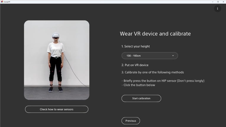 mocopi VR screenshot