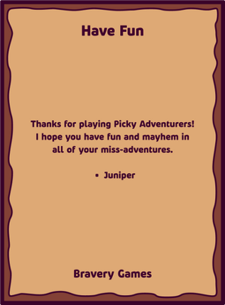 Picky Adventurers Image