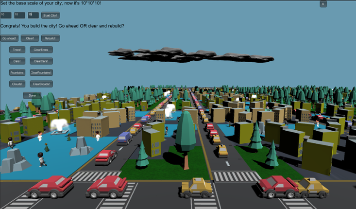 Procedural City Game Cover