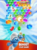 Smurfs Bubble Shooter Game Image