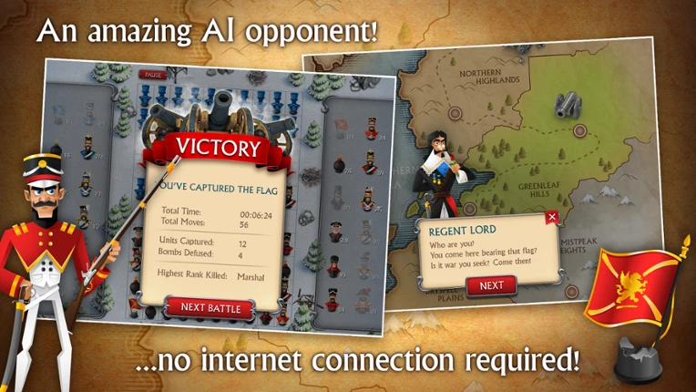 Stratego: Single Player screenshot