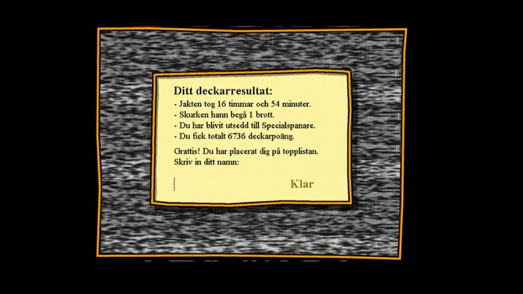 Sverigejakten screenshot