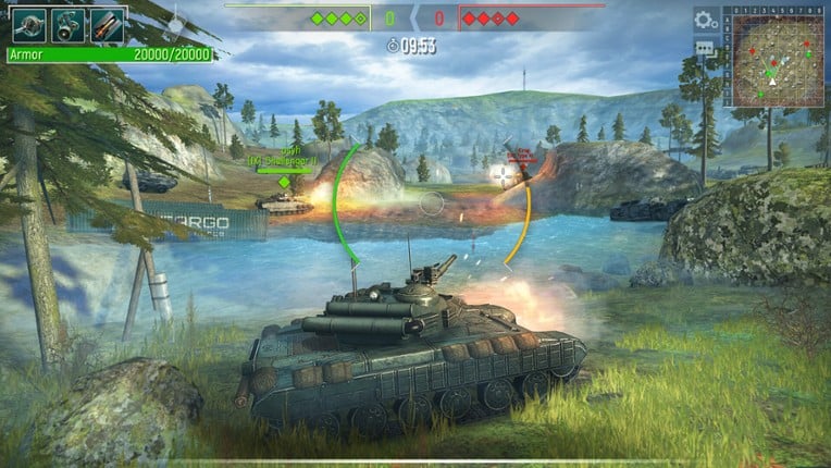 Tank Force: Online Shooter Game screenshot