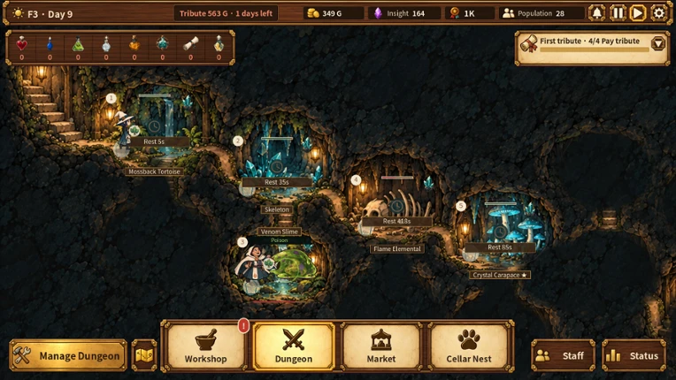 Alchemist: Infinite Corridor screenshot