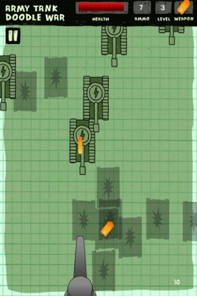 Army Tank Doodle War - A Super Fun Defense Cartoon Battle Free Game Image