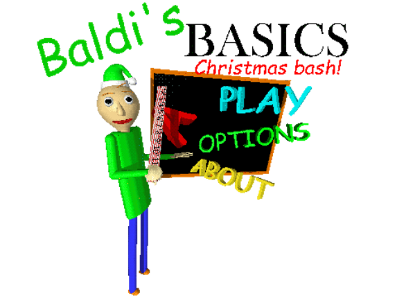 Baldi's basics christmas bash! Game Cover