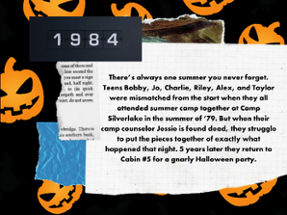 Cabin #5: Halloween Murder Mystery Game Image