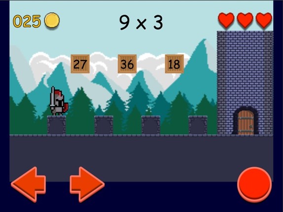 Castle of multiplications screenshot