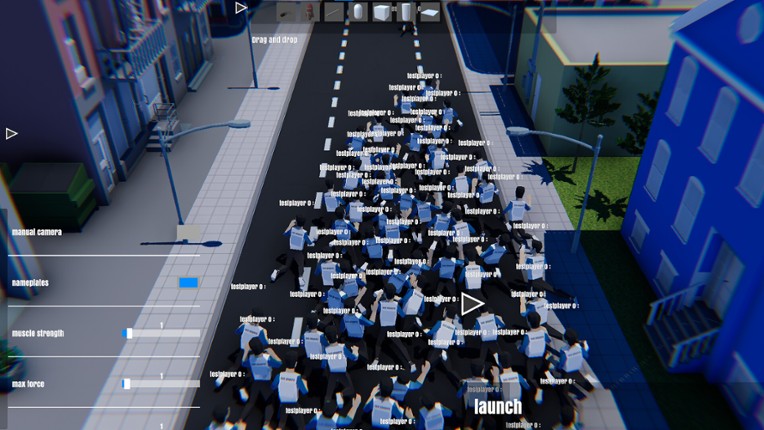 Chat Ragdoll Racing screenshot