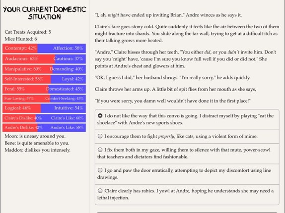Choice of the Cat screenshot
