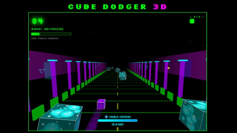 Cube Dodger 3D screenshot