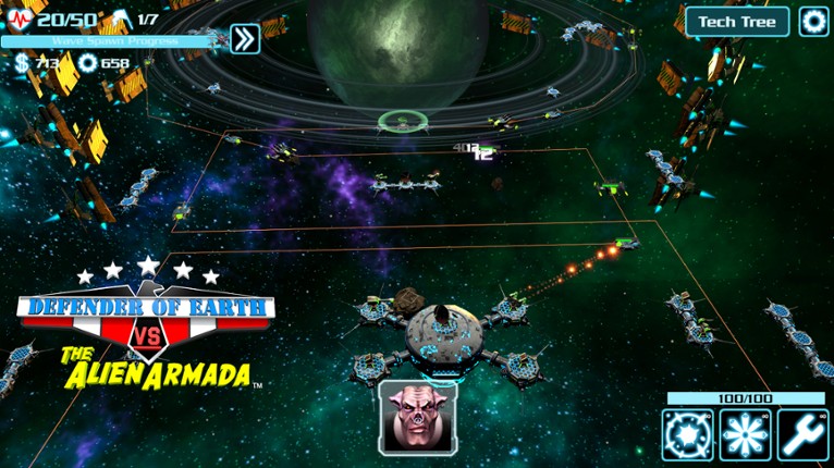 Defender Of Earth vs The Alien Armada screenshot