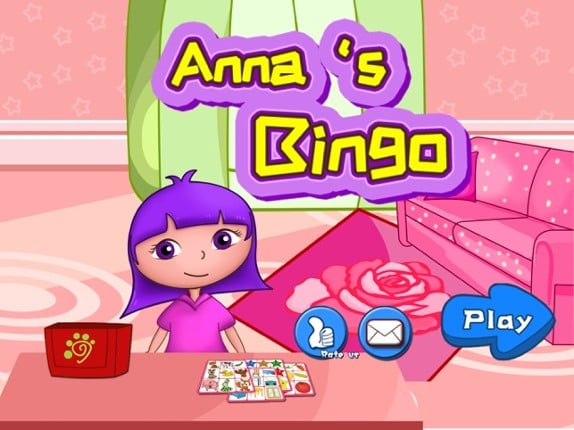 English flashcards bingo game screenshot