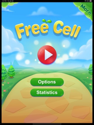 `FreeCell Solitaire. screenshot