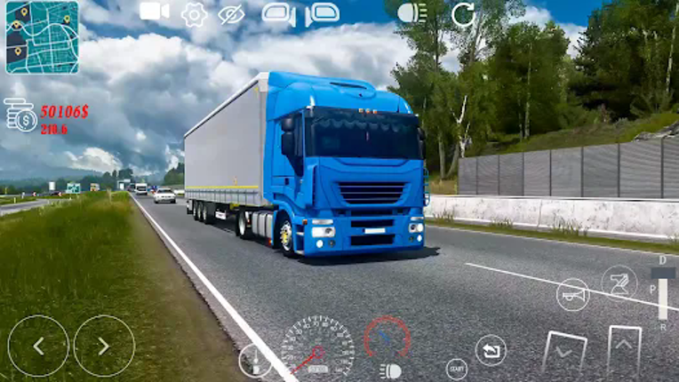 Truck Driving Games City Truck screenshot