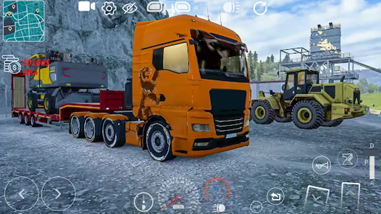 Truck Driving Games City Truck screenshot