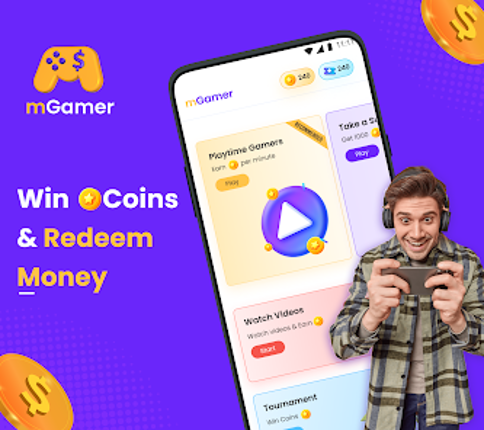mGamer – Earn Money, Gift Card Image
