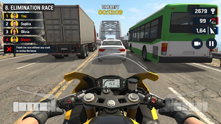 Ultimate Rider:Traffic Bike 3D screenshot