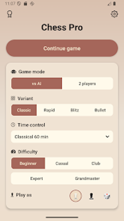 Chess Pro: vs AI & 2 Player Image