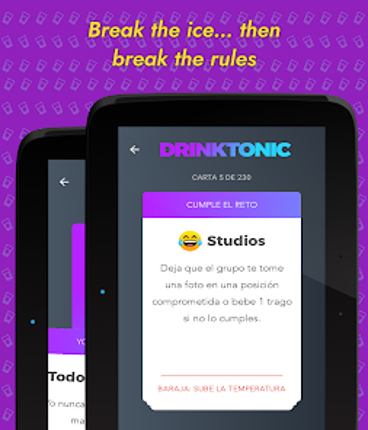 Drinktonic (drinking game) Image