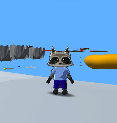 Balloon Raccoon screenshot