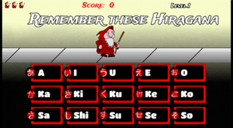 Hiragana Wizard screenshot