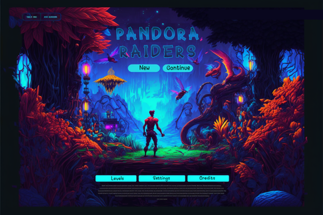 Pandora Raiders Game Cover