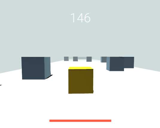 The moving cube Image
