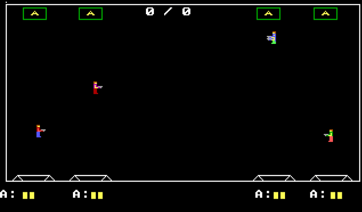 Trampoline Gunmen Quatro screenshot