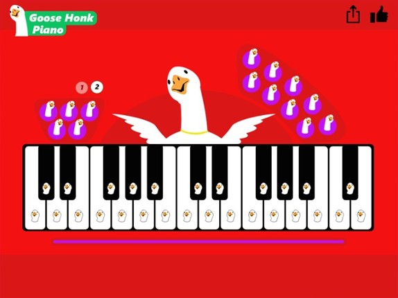 Goose Honk Piano &amp; Soundboard Image