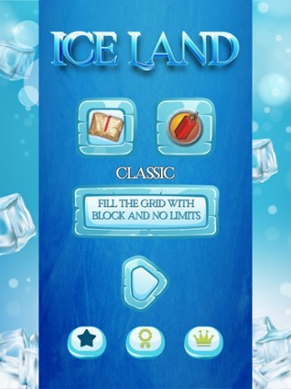 Ice land Block Puzzle screenshot