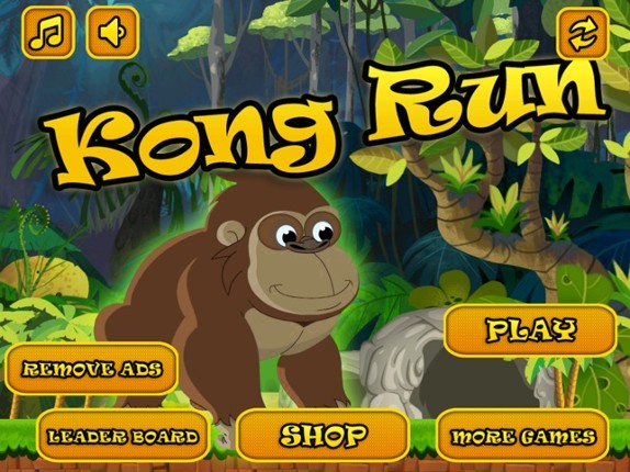 Kong Run : Race to Avoid Spider Snakes and Birds screenshot