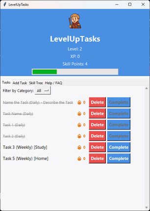 LevelUpTasks Image