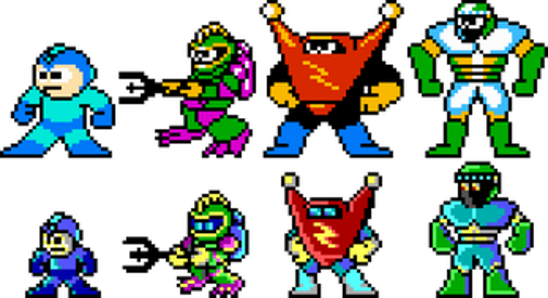Mega Man DOS Remake [DEMO] Image