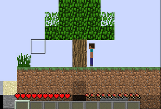 Minecraft 2D screenshot
