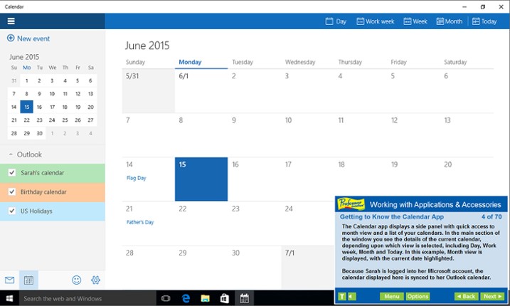 Professor Teaches Windows 10 screenshot