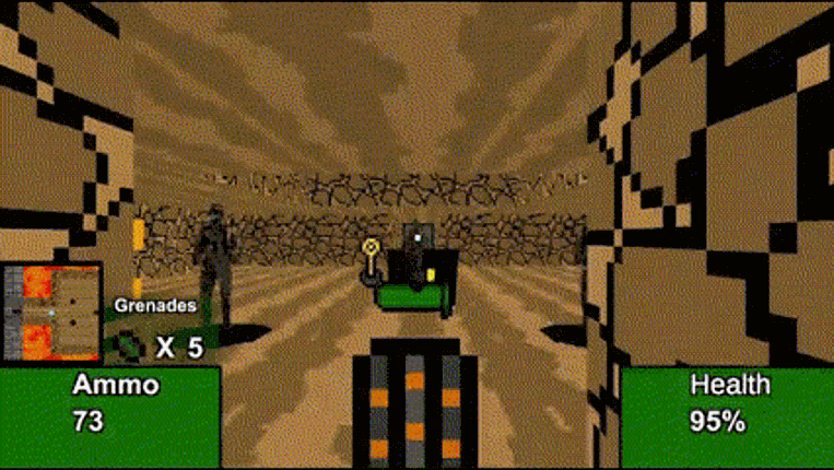 The Deliverer - Retro FPS Game Test screenshot