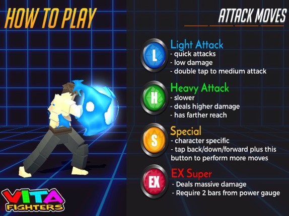 Vita Fighters screenshot