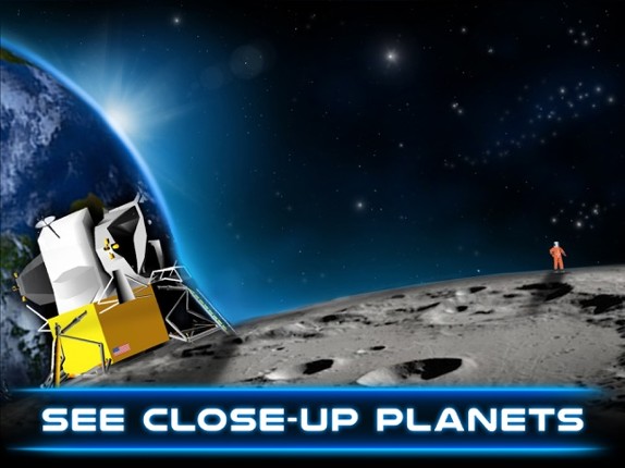 VR Moon Landing Mission 360 Image