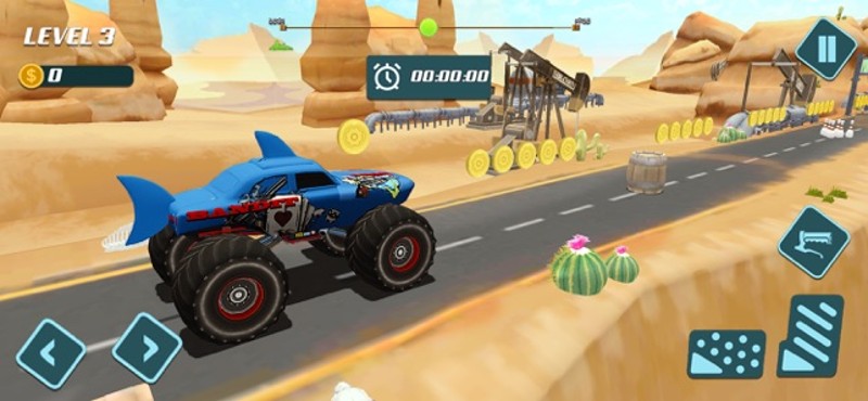 Xtreme Monster Truck Car Race Image