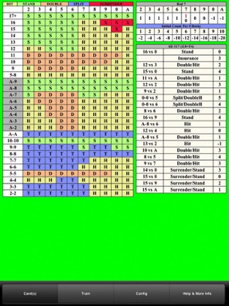 BlackJack Teacher Pro (21 Pro) screenshot
