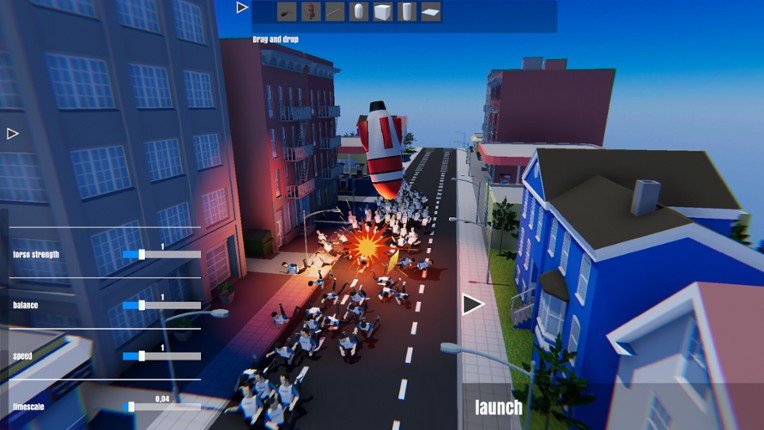Chat Ragdoll Racing screenshot