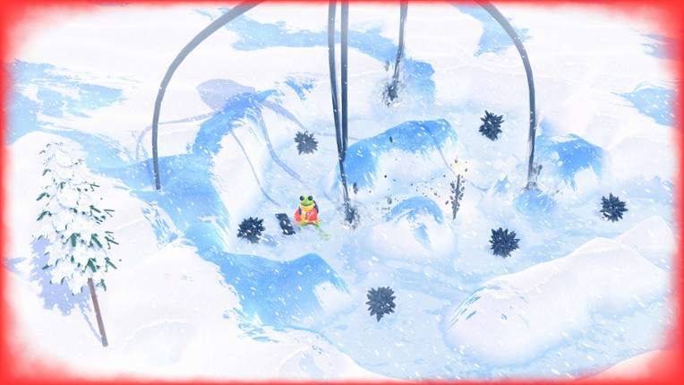 FROGGY HATES SNOW screenshot