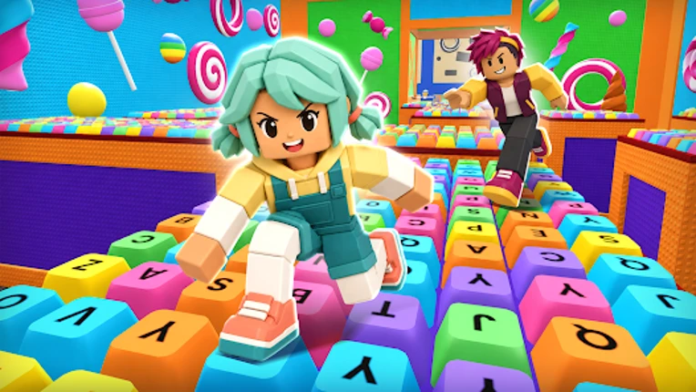 Obby ASMR: Keyboard Run Image