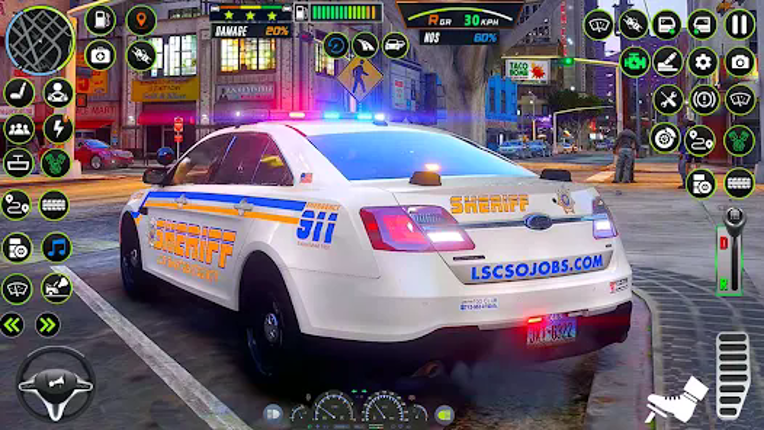 US Police Car Chase: Cop Games Image