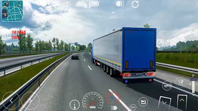 Truck Driving Games City Truck screenshot